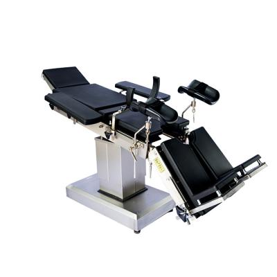 China Acrylic OT Surgical Table Sliding Operation Table Orthopedic Height Adjustment Operation Table for sale