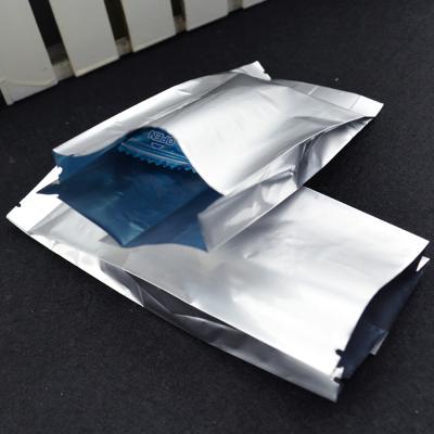 China Recyclable Black White Red Pink Green Blue Mylar Aluminum Foil Ziplock Bags Small Aluminum Zipper Seal Food Grade Color Packaging for sale