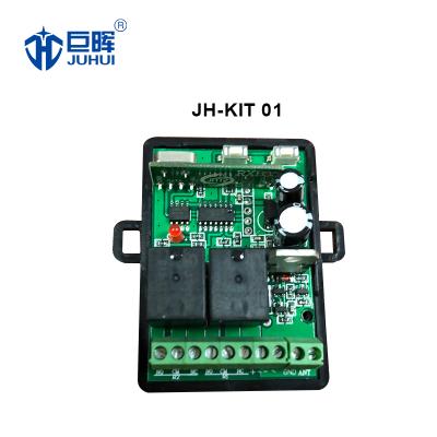 China Waterproof 2 Channel 433.92MHZ Fixed Code DC Switch Receiver for sale