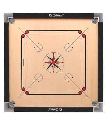 China RJ 22inch Wooden Board 55x55cm MOQ2000pcs Carrom For Indoor Game 22inch for sale