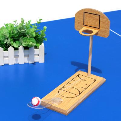 China RJ Wooden Mini Tabletop Basketball Game Shooting Game for sale