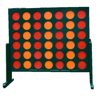 China Garden Game Toys RJ Wooden Giant Connect Game Four Set For Outdoor Sport Game for sale