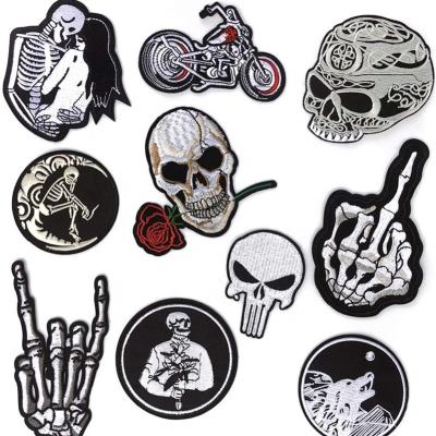 China High Quantity Custom 3D RJ Patches And Woven Iron On Patches For Clothes for sale