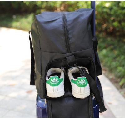 China Waterproof Sport RJ Gym Polyester Travel Bag With Sports Shoes Bag for sale