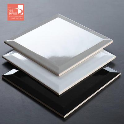 China Foshan simple ceramic wall tile classic interior wall tile decoration glazed ceramic subway tile, porcelain subway tile for sale