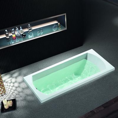 China Vitagres Freestanding Hot Tub Spa Enclosed Drop In Indoor Bathtub Soak Acrylic Bathtub Bathtub for sale