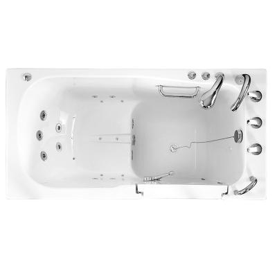 China Vitagres Free One Person Hot Tub Walk In Tub Acrylic Shower Combination Tub Best Brands For Seniors for sale