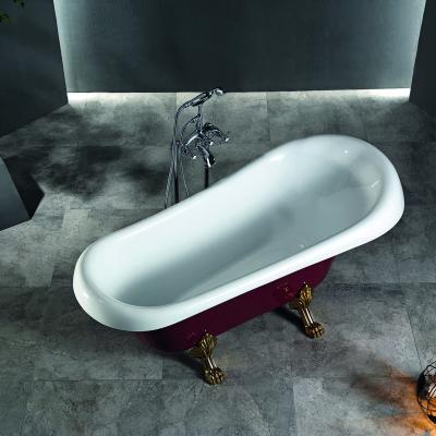 China Hot Vitagres Claw Freestanding Tub Foot Spa Soak Freestanding Bathtub Acrylic Bathtub for sale