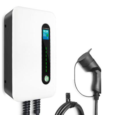 China China-chic New Factory Direct Type - 2 16A EV Charger Wallbox 3.5kw EV Wall Mounted Charging Station for sale