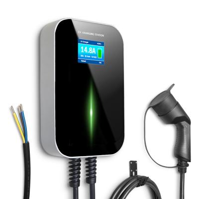 China 22kw EV Surge Protection EVSE Electric Car Charging Station Charger for sale