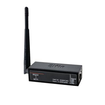 China RS232 To Wifi Serial Port Device Network Server Small Size RJ45 Interface Module External Antenna EW10-W-1 for sale