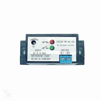 China Current Transformer Burglar Alarm Inductive Relay Output Linkage Switch SZC25-NO-AL-CH for sale