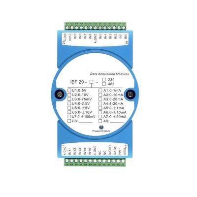 China 12-channel Rs485 Modbus Analog Acquisition Module Current Type 4-20ma Input Module For RTU ML003 for sale