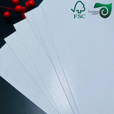 China FSC 1.5mm 2.0mm SBS Paper Board  High Stiffness C1S Art Paper  One Side Coated For Postal Cards for sale