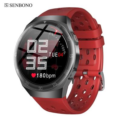 China SENBONO 2021 New Touch Screen Smart Watch For HUAWEI Android Sports Smartwatch Men Sports Modes ip68 Waterproof Fitness Wristband for sale