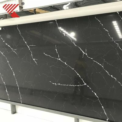 China Heat Resistant Chinese Hot Sale Black Quartz Stone Scratch / Stain / Countertop for sale