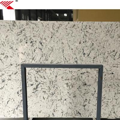 China Yunfu Factory Modern Natural Granite Look Artificial Quartz Stone For Countertops , Vanity Tops for sale