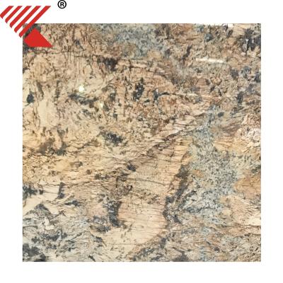 China Scratch / Stain / Heat Resistant Golden Persa Granite Kitchen Countertops for sale