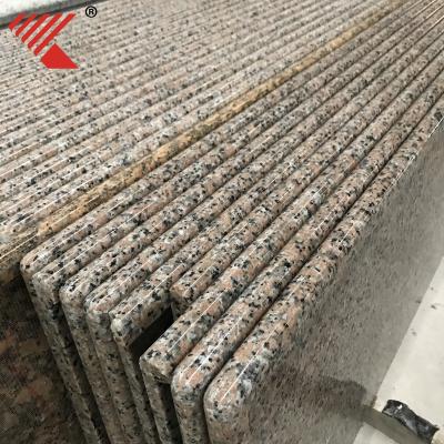 China Modern Granite Cherry Pink Granite From China Factory For Granite Table Top for sale