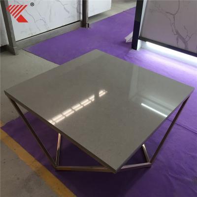 China Scratch / Stain / Best Selling Heat Resistant Quartz Dining Table Top for sale