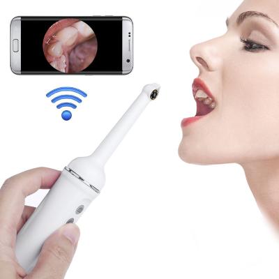 China Hot Sale 1080P LED Wireless Oral Endoscope Light Wifi High Resolution Dental Intraoral Camera SC-DE1 for sale