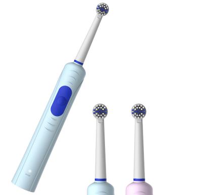 China Battery Operated Electric Toothbrush Rotating With Rechargeable Oral Hygiene High Quality Cordless Electric Toothbrush for sale