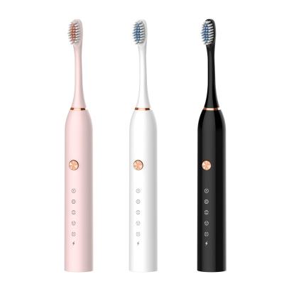 China OEM Wholesale Popular Battery Operated ODM Customized Color Travel Sonic Electric Thick Bristle Toothbrush for sale