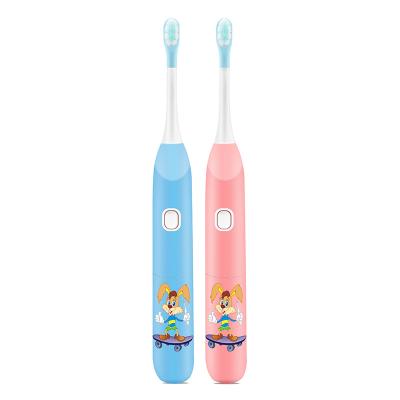 China 2021 Newest Design Children's Electric Toothbrush Battery Operated Toothbrush For Children With AA Battery for sale