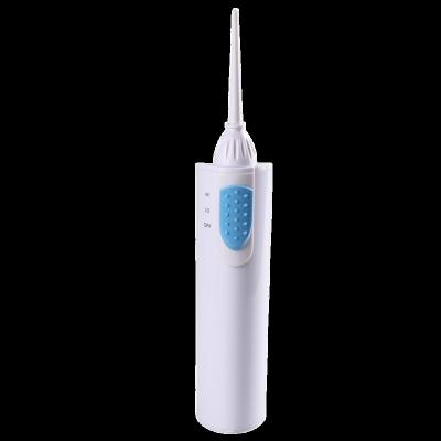 China 2020 AA Battery Oral Hygiene Manufacture Portable Oral Irrigator Water Jet Electric Flosser for sale