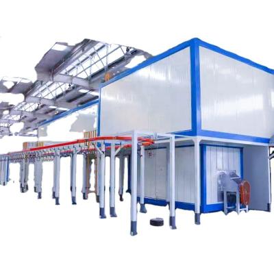 China Electroplating Line Powder Coating Production Line Equipment / High Efficiency Automatic Metal Powder Coating for sale