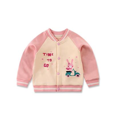 China Washable Autumn and winter plus velvet children's jacket fashion casual men's and women's baseball uniform cardigan for sale