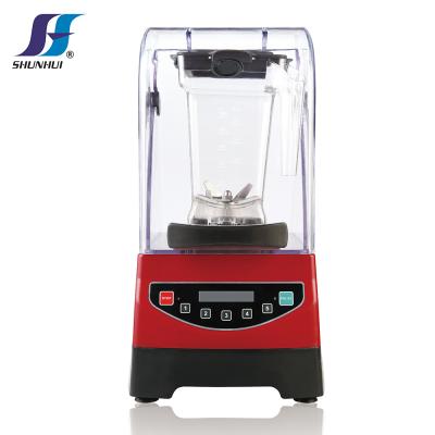 China Hotel 1000ML 1300W Industrial Blender Commercial Blender With Sound Cover for sale