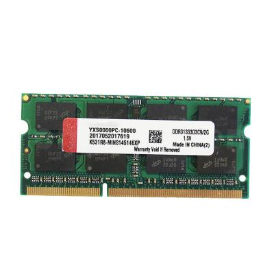 China High Quality DDR3L DDR3 RAM 2GB 4GB 1333Mhz 10600S Laptop Memory Module Sodimm 4GB High Speed ​​Ram for sale