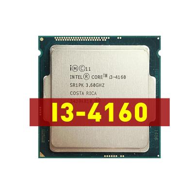 China Desktop Core i3-4160 i3 4160 3.6 GHz Dual Core Quad-thread CPU Processor 3M 54W LGA 1150 for sale