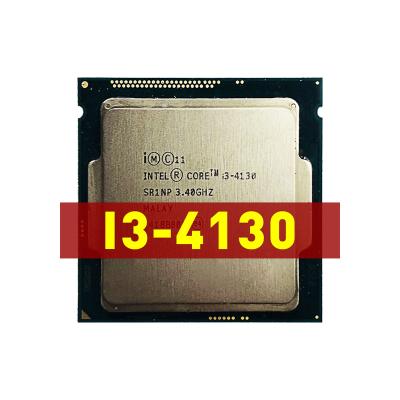 China Desktop Core i3-4130 i3 4130 3.4 GHz Dual Core Quad-thread CPU Processor 3M 54W LGA 1150 for sale