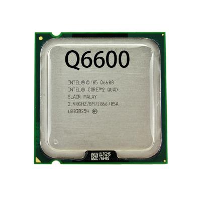 China Desktop Core 2 Quad Q6600 CPU Sl9um Slacr 2.4ghz 8mb 1066mhz Socket lga 775 CPU for sale