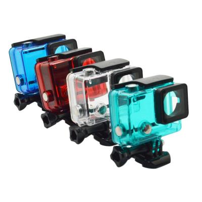 China Gopro Waterproof Case Camera Accessories Immerse Protective Skeleton Housing Shell Waterproof Protective Housing Case For Gopros Hero 8 for sale