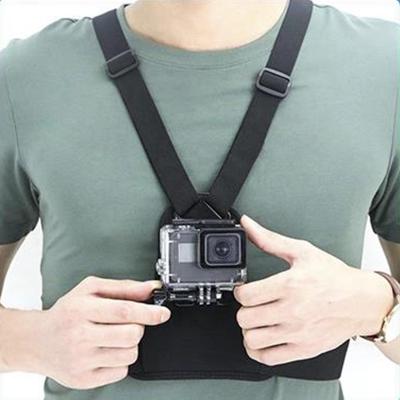 China Chest Mount Harness Chest Mount Harness 7 Hero 8 Elastic/Adjustable High Quality Comfortable/Stable/Durable/Adjustable Black 9 6 5 Action Camera for sale