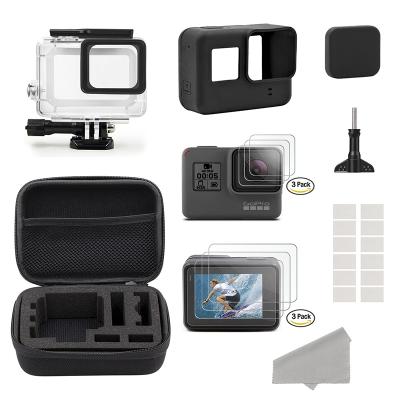 China Outdoor Travel Photography Factory Accept Customized Best Action Camera Sports Accessory Bundle For GoPro 7 Black for sale