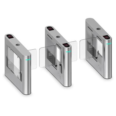 China Entrance Security Access Control 304sus Stainless Steel Swing Barrier Turnstile Speed ​​Gate Turnstile For Amusement Park Gym for sale