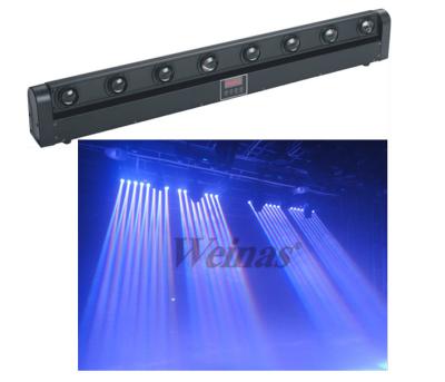 China 8pcs 10W RGBW 8 Pixels 4in1 Led Beam / 8 Eyes Bar Moving Light Stage LED Moving Head Light Night Events for sale