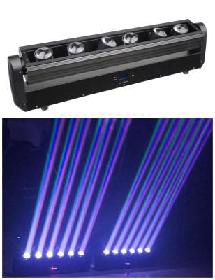 China 4in1 Colorful Night Club Light Stage Moving Head Light 6 Pieces* 30W RGBW Lamp for sale