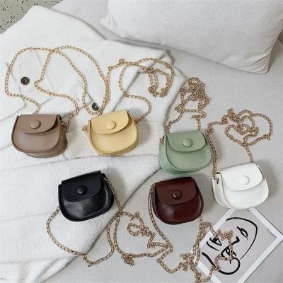 China Fashion Mini new fashion chain saddle bag single shoulder diagonal straddle women's bag for sale