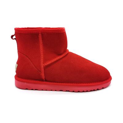 China 2021 Women's Boots Anti-slippery Sheepskin Snow Boots Fur Boots Women Shoes for sale