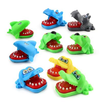 China Bite Sharp Finger Hand Dog Shark Crocodile Animal Modeling Spoof Voice Board Game For Kid Cc-03 for sale