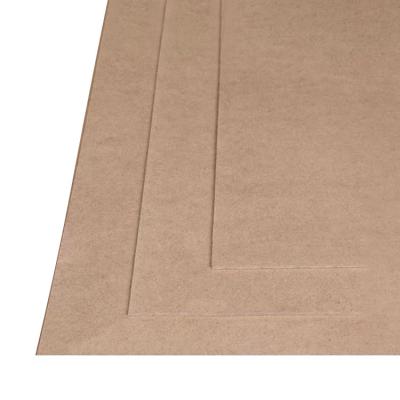 China Best Quality Cheap Price Moisture Proof Melamine Plain MDF Wood Board for sale