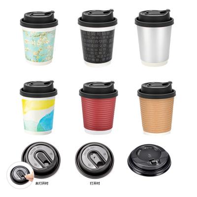 Chine 10OZ Double Wall Paper Cup With Custom Brand Logo Eco-Friendly à vendre