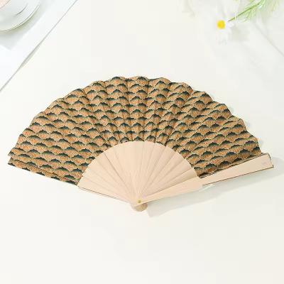 China Foldable Chinese Japanese Fan for Hot Flash Church Decoration Music Festival Dance Party zu verkaufen