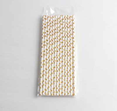 China Black Stripe Jumbo Paper Straws Eco Friendly and Disposable for Bubble Tea Drinking en venta