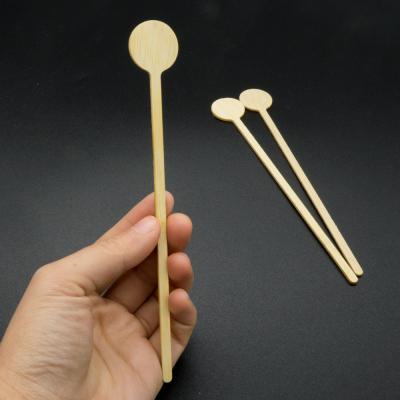 China Custom bamboo wooden coffee stirrers pack of 500 1000 for sale